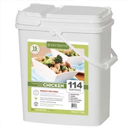 114 Serving Freeze Dried Diced Chicken <br>Real Meet!<br>15+Years Shelf Life!<br>  Free Shipping!!!