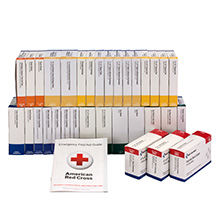 54-Unit ANSI-2015 Class B First Aid Kit Refill