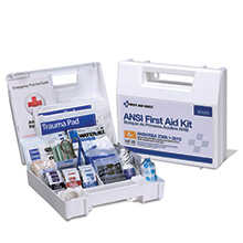 25-Person ANSI-2015 Class A+ First Aid Kit, Plastic