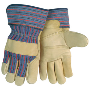 Economy Grain Leather Palm Gloves