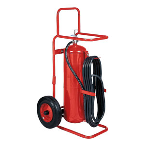 Badger 50 lb ABC Wheeled Stored Pressure Fire Extinguisher