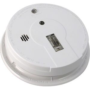 Interconnect Ionization Smoke Alarm w/Exit Light