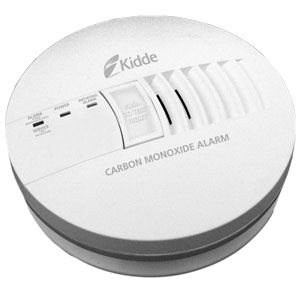 Carbon Monoxide Alarm AC Wire-In w/Battery Backup