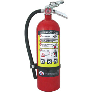 5 lb ABC Extinguisher w/ Wall Hook  Badger Advantage