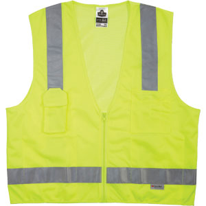 GloWear Surveyors Vest, Lime, L/XL