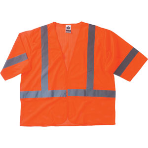 GloWear Economy Vest, Orange, L/XL