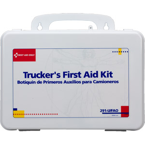 16-Unit Trucker First Aid Kit (Plastic)