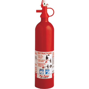 Kidde Pindicator 2 lb BC Fire Extinguisher w/ Wall Hook (Disposable)