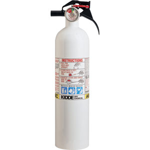 Kidde Mariner 2 1/4 lb ABC Fire Extinguisher w/ Nylon Strap Bracket (Disposable)
