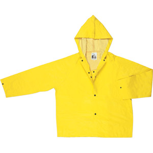 Concord Yellow Jacket w/Attached Hood and Snap Storm Fly Front