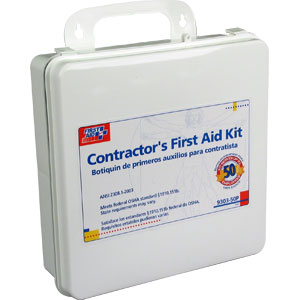 50-Person Contractor First Aid Kit (Plastic)