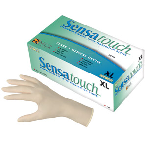 (100/BX)GLOVES MD LATEX DISPOSABLE 5MIL