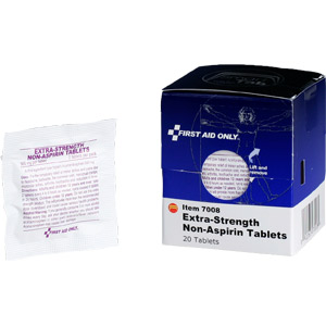 Extra-Strength Non-Aspirin Tablets, (10) 2 Tablet Packs