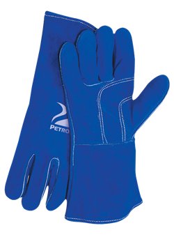 Welders Gloves<br>Blue