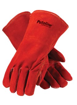 Welders Gloves<br>Red