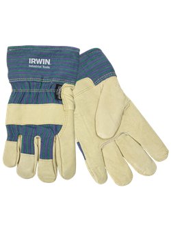 Thinsulate Lined Pigskin Leather Palm Glove<BR>Blue