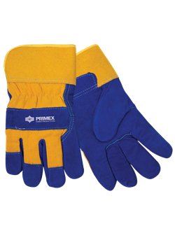 Insulated Cowhide Glove<br>Yellow