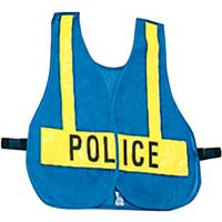 POLICE Front Closure Style Vest for Law Enforcement