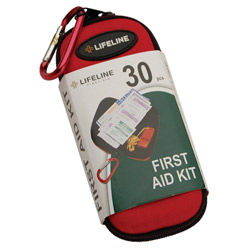 30 piece EVA first aid kit Case of 12