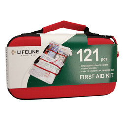 121 piece EVA first aid kit