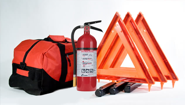 USKITS DOT Compliant Truck Kit 5lb 3A40BC Fire Extinguisher