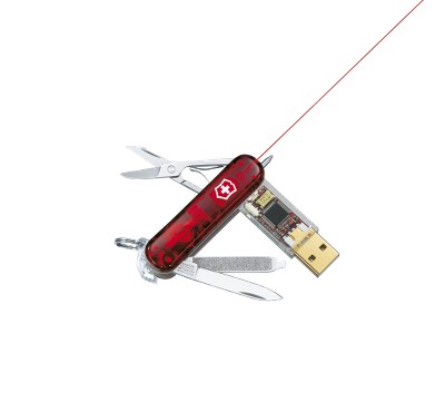 SwissFlash 1GB to 16GB Laser Pointer