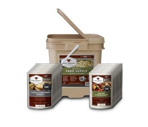 60 Serving Bucket Entrees Only<br>25 Years Shelf Life<br>Free Shipping!