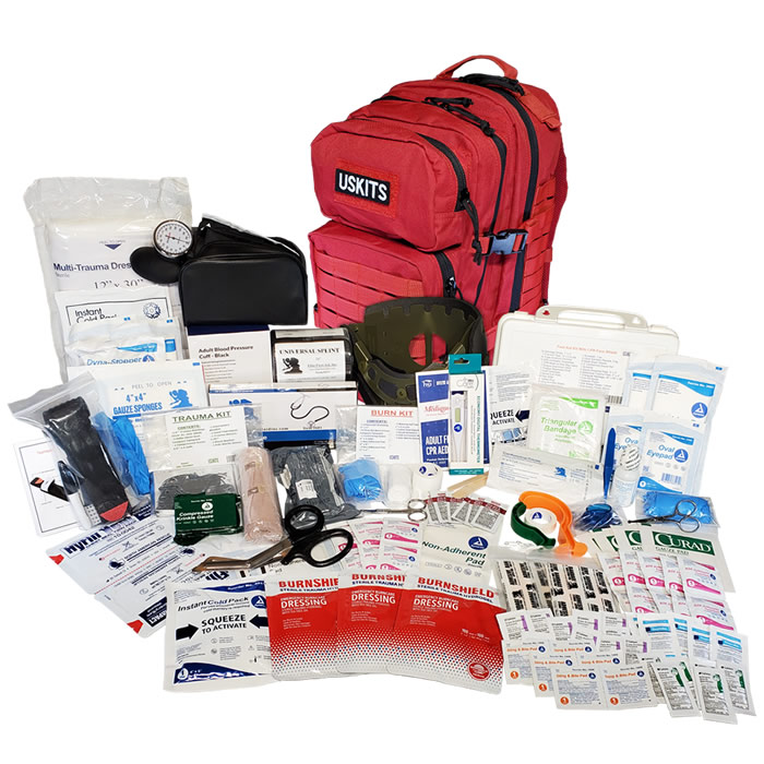 USKITS All In One Trauma Backpack Kit with CAT Tourniquet - Shipping Included!
