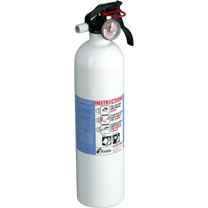 Kidde Kitchen 2 3/4 lb BC Fire Extinguisher w/ Wall Hook (Disposable)