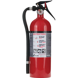 5 lb ABC Single Use MP Extinguisher w/Wall Hook