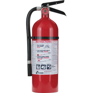 Kidde Consumer 4 lb ABC Fire Extinguisher w/ Wall Hook
