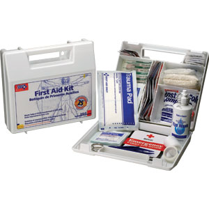 25-Person First Aid Kit (Plastic)