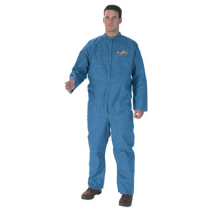 Denim Blue, Zipper Front A20 Coveralls, 4XL, 24/Case