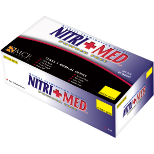 (BX/100)GLVS MD NITRILE PF MED GRADE