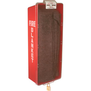 Fire Blanket & Cabinet