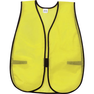 General Purpose Poly Mesh, Lime Safety Vest