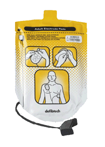 Defibtech Lifeline Adult Defibrillation Electrode Pads