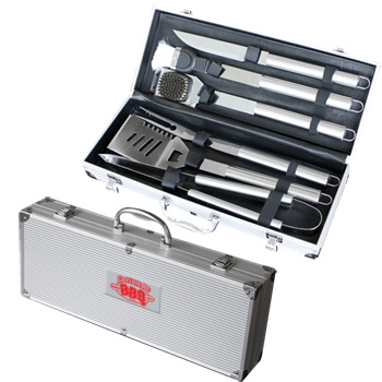 6 Piece BBQ Tool Set