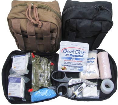 Trauma Kits Survival Kits, emergency supply, emergency kits, survival information, survival equipment, child survival guide, survival, army, navy, store, gas, mask, preparedness, food storage, terrorist, terrorist disaster planning, emergency, survivalism, survivalist, survival, center, foods