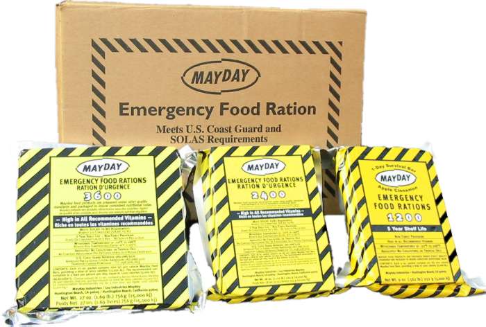 1200 Calorie Emergency Food Rations