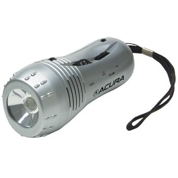 HI-TECH FLASHLIGHT RADIO with one color imprint