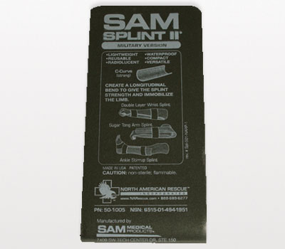 SAM Splint II