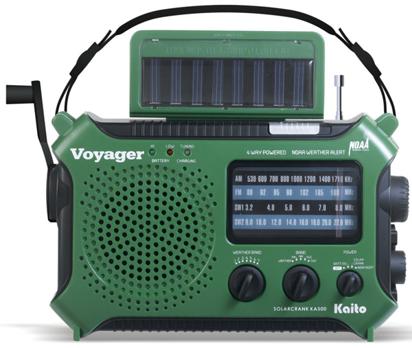 Dynamo and Solar Powered Radio