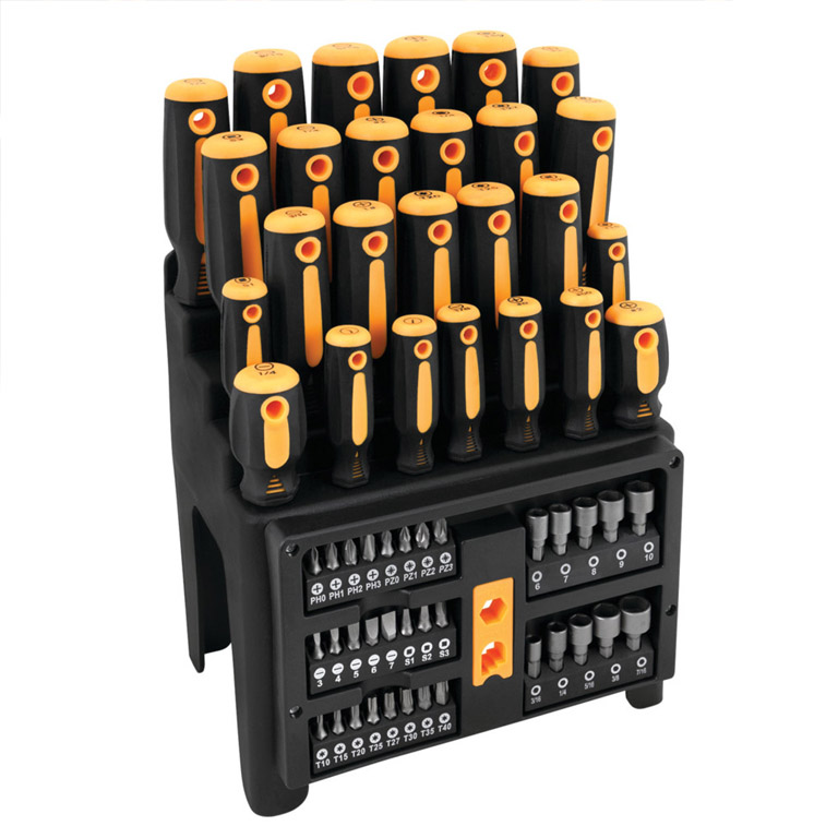 4x Pack - 61 pc. Screwdriver & Bit Set