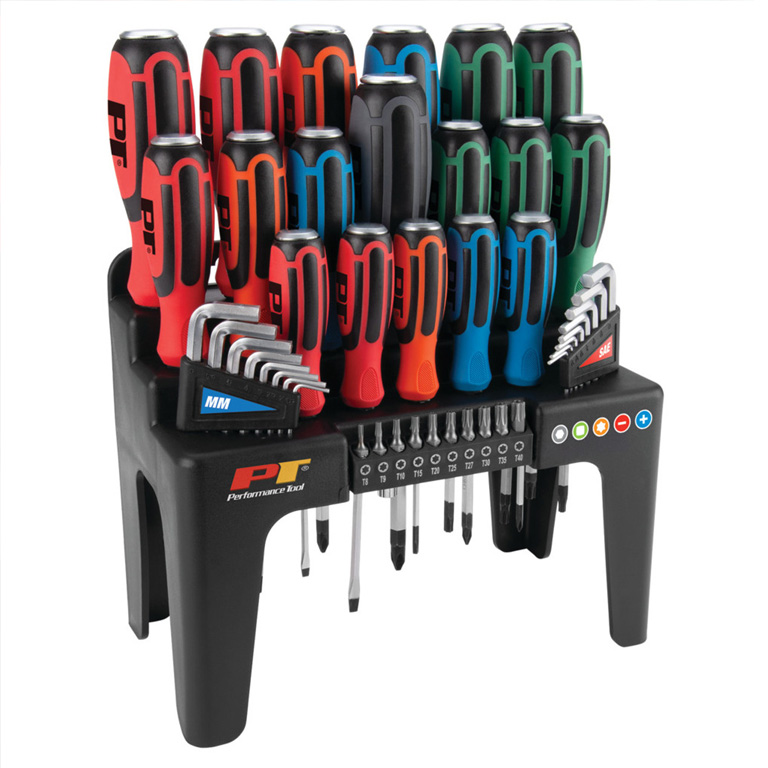 4x Pack - 44 pc. Go-Thru Screwdriver Set