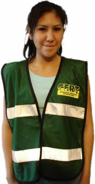 CERT Mesh Vest with Reflective Strip