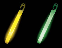 6" 12 Hour Safety Glow Sticks with Unique Utility Hook (Case of 100)