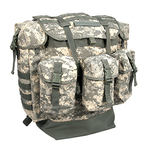Flying Circle Bags Military Jumbo Digital Camel Backpack Alice Pack  Rucksack