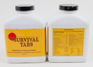 Sur-Vital Tabs Survival Food Supplement
