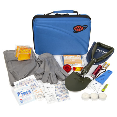 66 Piece Winter Emergency Car Kit - AAA Approved